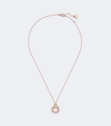 Collana Iconica in rosa 18kt con pendente e diamanti - Pomellato - Modalova