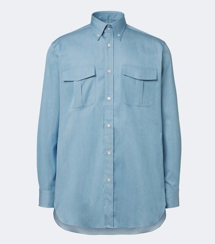 Charvet Cotton chambray shirt - Charvet - Modalova