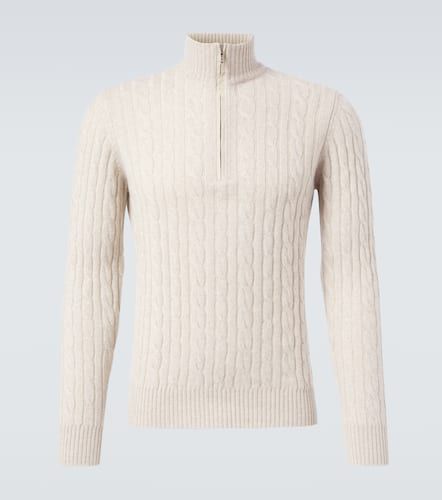 Mezzocollo Treccia cashmere sweater - Loro Piana - Modalova