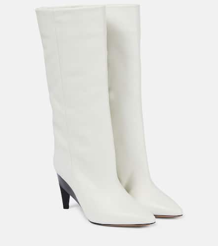 Liesel leather knee-high boots - Isabel Marant - Modalova