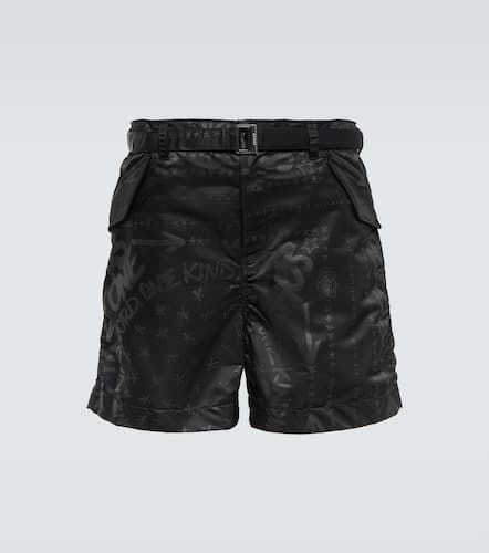 Sacai x Eric Haze printed shorts - Sacai - Modalova