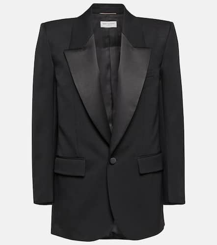 Single-breasted wool blazer - Saint Laurent - Modalova