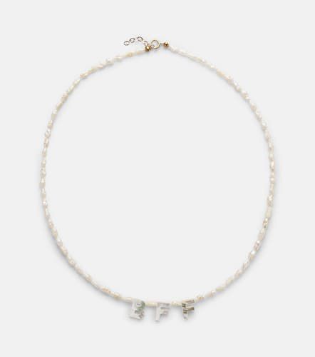 BFF 9kt necklace with mother of pearl - Roxanne First - Modalova