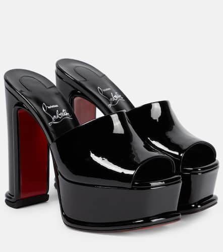 Amali patent leather platform mules - Christian Louboutin - Modalova