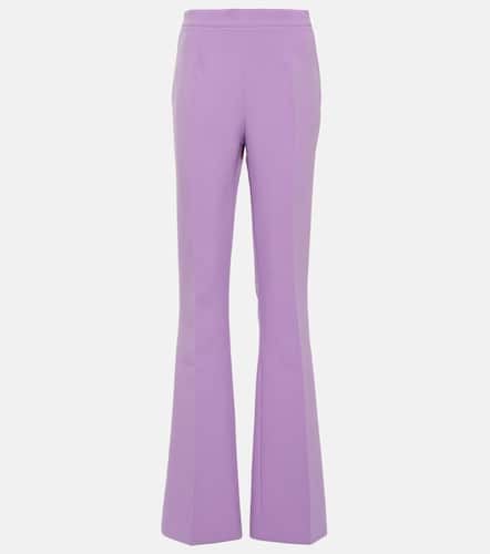 Alexa high-rise flared crÃªpe pants - Safiyaa - Modalova