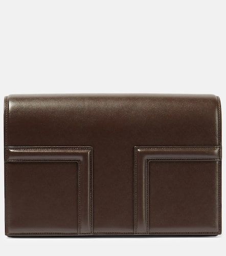 Toteme T-Flap leather shoulder bag - Toteme - Modalova