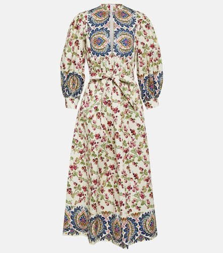 Printed cotton-blend midi dress - Etro - Modalova