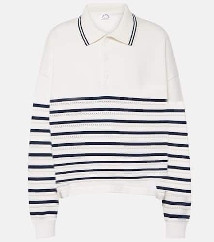 Wonder striped cotton polo sweater - The Upside - Modalova