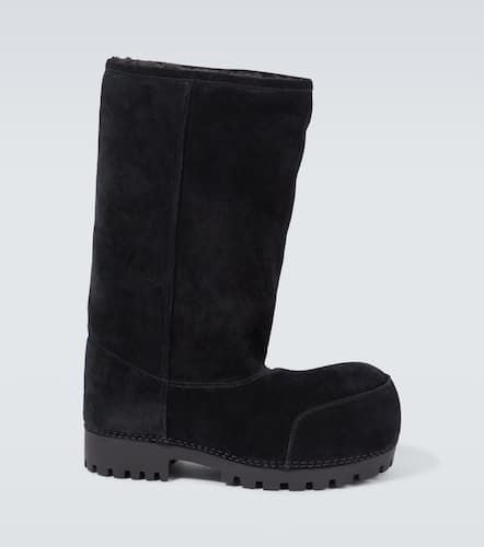 Alaska Fur High suede boots - Balenciaga - Modalova