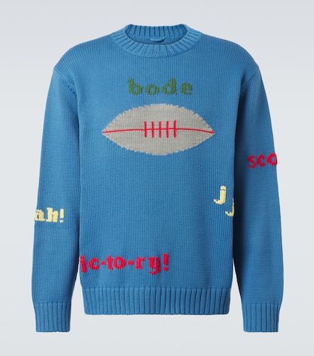 Pullover Spirit in cotone e lana con ricamo - Bode - Modalova