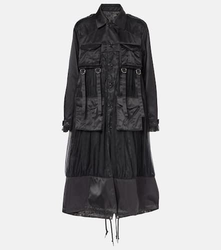 Reversible trench coat - Noir Kei Ninomiya - Modalova