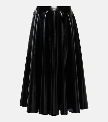Alaïa Falda midi de látex - Alaia - Modalova