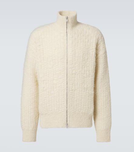 Mohair and alpaca-blend zip-up sweater - Jil Sander - Modalova