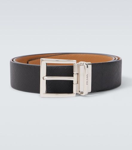 Saffiano reversible leather belt - Prada - Modalova