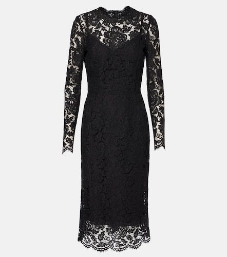 Midikleid DG aus Spitze - Dolce&Gabbana - Modalova