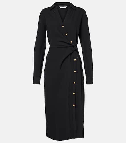 Wright wrapped midi dress - Veronica Beard - Modalova