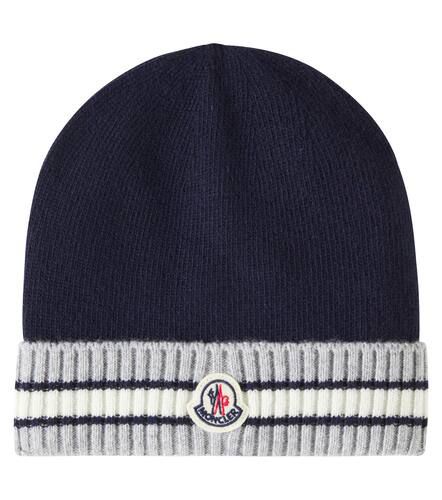 Moncler Enfant Striped wool hat - Moncler Enfant - Modalova