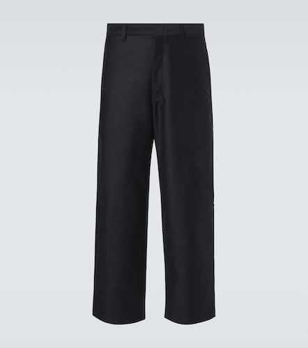 Pantalones de traje de satén de algodón - Lemaire - Modalova
