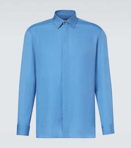 Tom Ford Camisa de algodón y seda - Tom Ford - Modalova