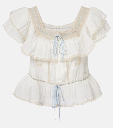 Blusa Melisa in cotone con ricamo - Rixo - Modalova