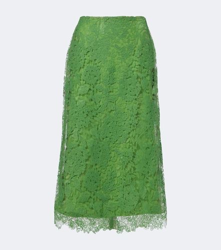 Midirock aus Spitze - Carolina Herrera - Modalova