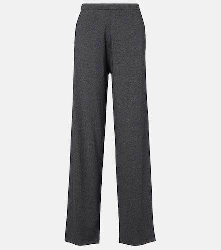 Pantalones rectos N°353 Relax de algodón y cachemir - Extreme Cashmere - Modalova