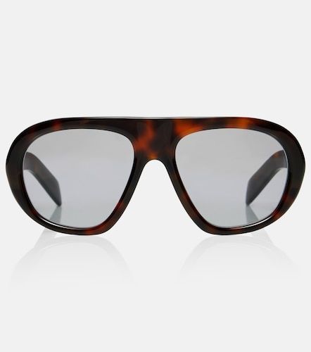 Occhiali da sole aviator con logo - Prada - Modalova