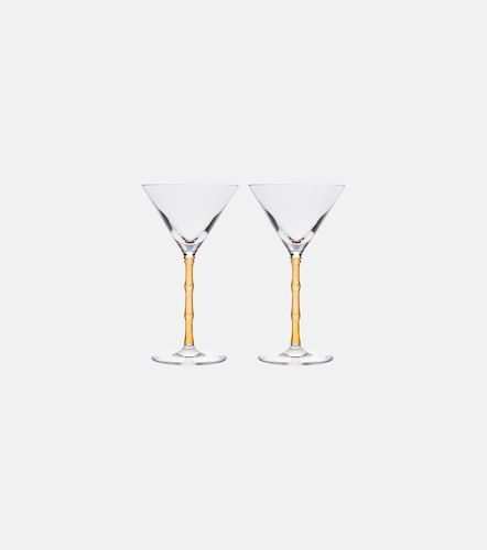 Set de 2 copas de martini Bamboo - La DoubleJ - Modalova