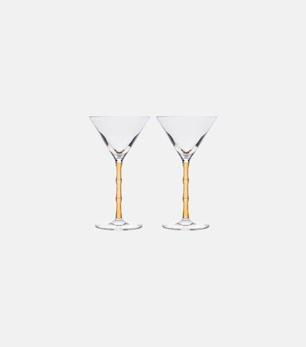 Set di 2 bicchieri da Martini Bamboo - La DoubleJ - Modalova