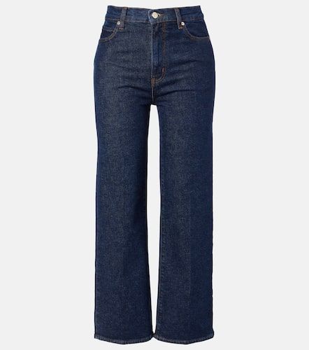 High-Rise Wide-Leg Cropped Jeans - Frame - Modalova