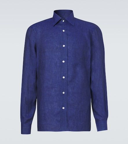 Rubinacci Camicia in lino - Rubinacci - Modalova