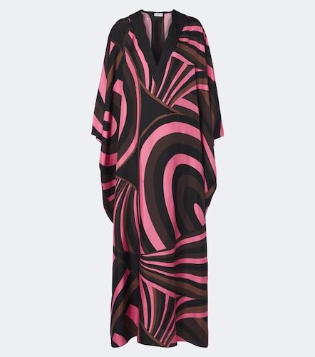 Pucci Iride silk twill kaftan - Pucci - Modalova
