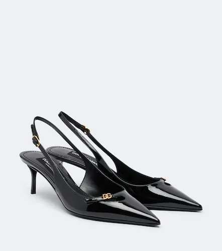 Patent leather slingback pumps - Dolce&Gabbana - Modalova
