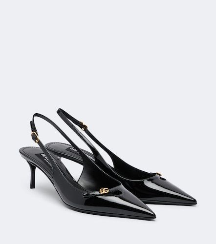 Pumps slingback in vernice - Dolce&Gabbana - Modalova