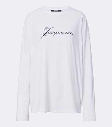 Camiseta de jersey de algodón y cáñamo con logo - Jacquemus - Modalova
