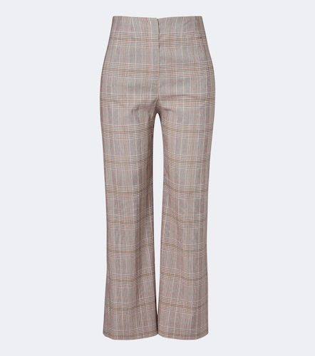 Pantaloni Dova in cotone e lino cropped - Veronica Beard - Modalova