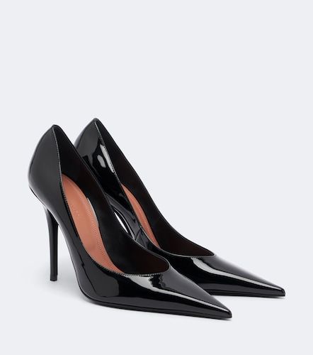 Anok patent leather pumps - Amina Muaddi - Modalova