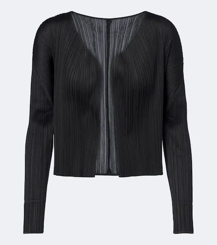 Basics pleated cardigan - Pleats Please Issey Miyake - Modalova