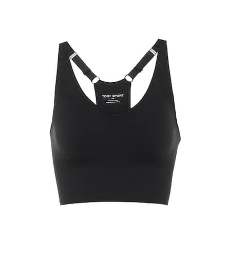 Top sportivo in tessuto stretch - Tory Sport - Modalova