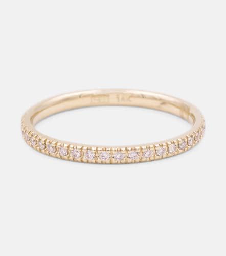 Kt yellow eternity ring with diamonds - Sydney Evan - Modalova