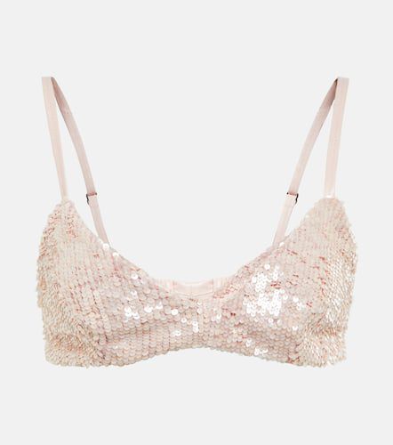 The Mannei Bralette de lentejuelas - The Mannei - Modalova