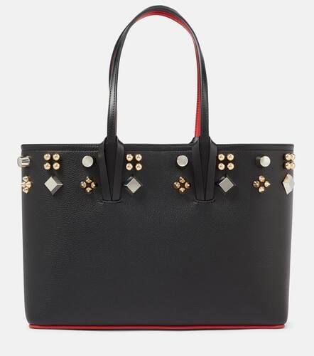 Cabata stud-embellished leather tote - Christian Louboutin - Modalova