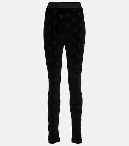 Dolce&Gabbana Logo cotton leggings - Dolce&Gabbana - Modalova