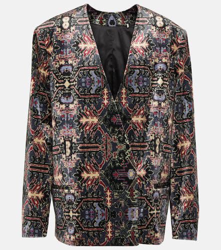 Vaklero printed cotton-blend jacket - Isabel Marant - Modalova