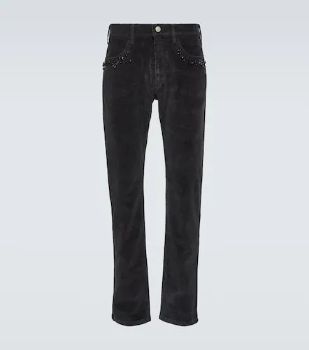 Pantalones slim de pana de algodón - Undercover - Modalova