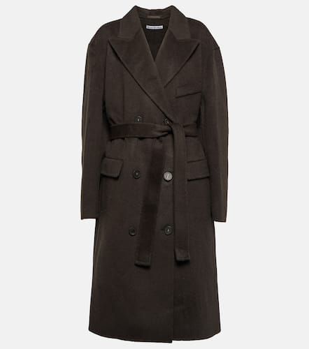 Double-breasted wool-blend coat - Acne Studios - Modalova