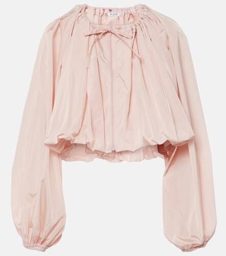 AlaÃ¯a Pleated cropped jacket - Alaia - Modalova