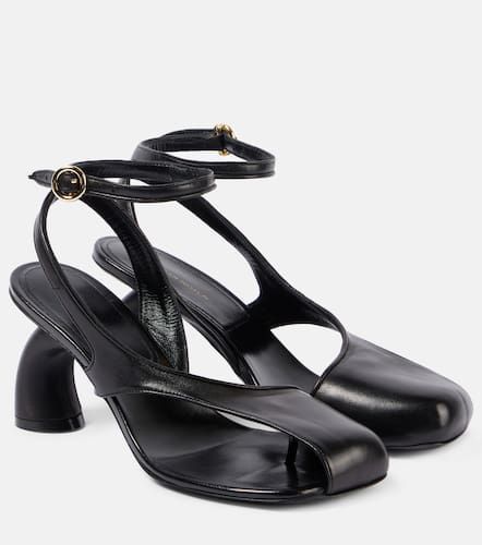 Leather thong sandals - Dries Van Noten - Modalova