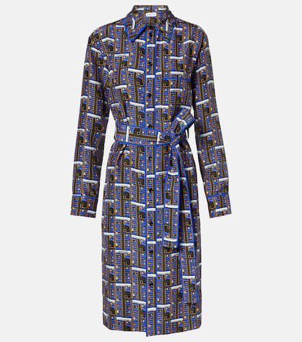 Burberry Printed silk shirtdress - Burberry - Modalova