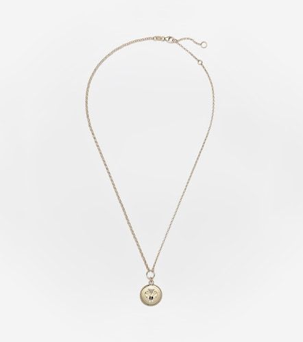 Collar con colgante Protection de oro de 18 ct con diamantes - FoundRae - Modalova